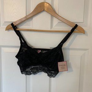 White Saki Lace Bralette size Medium